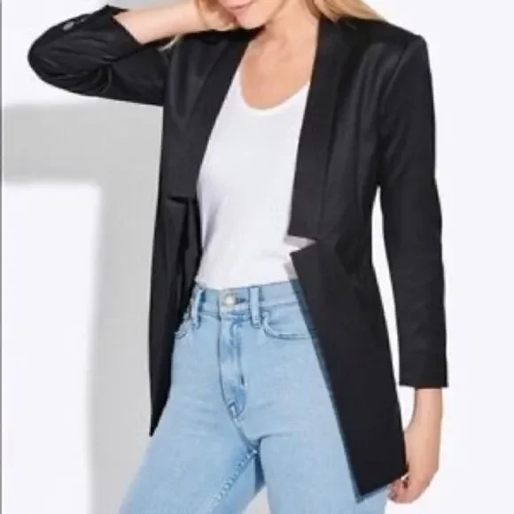 AYR Womens The Coup Blazer in Black 2 - Picture 10 of 10